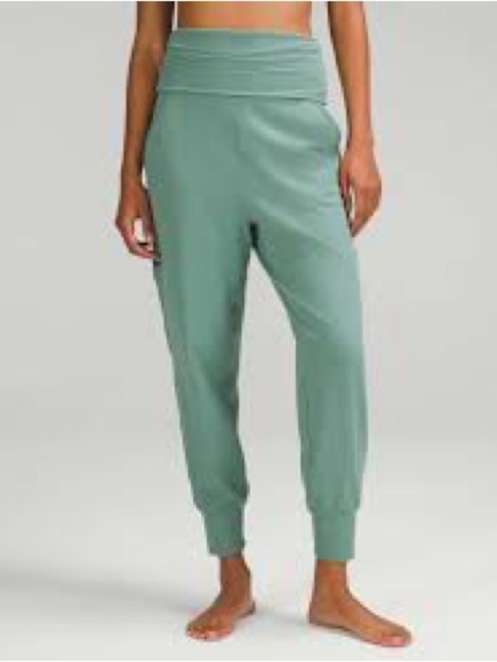 lululemon athletica align highrise Knit High-Rise Joggers in Sage